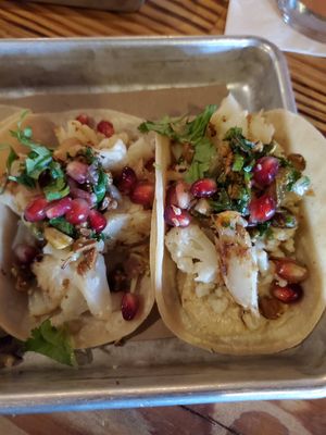 Cauliflower Tacos at Bartaco in King Of Prussia