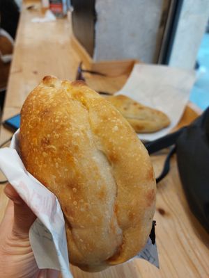 Vegan calzone 😋 at Millevoglie 2.0 in Venice