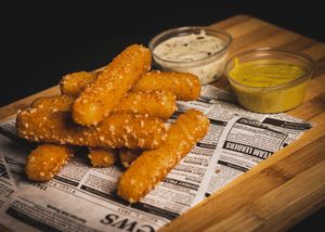 FINGERS UNFISHED  #Veganuary at Míleljos Vegan in Alicante