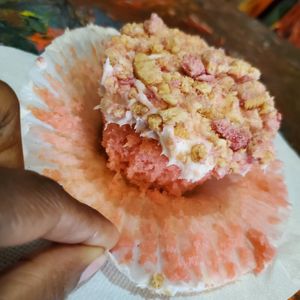 Strawberry Shortcake cupcake at Moodz Co in Pittsburgh