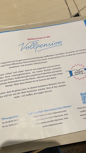   at Vollpension - 1st District in Vienna