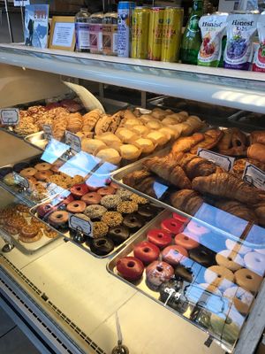 All the vegan donuts! at Beet Box Bakery & Cafe in Denver