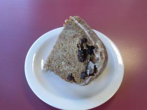 apple cinnamon cake at Beet Box Bakery & Cafe in Denver