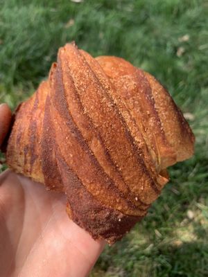 Churro croissant  at Beet Box Bakery & Cafe in Denver