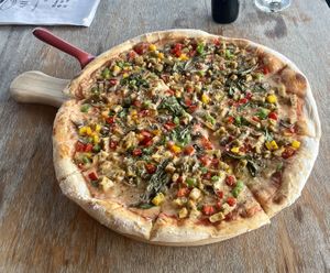   at Pizzería Ají Verde in Valparaiso