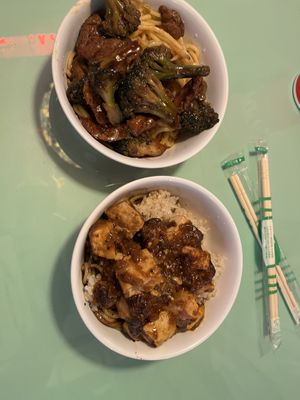 Nice food in a nice area  at Oscar in Tokyo