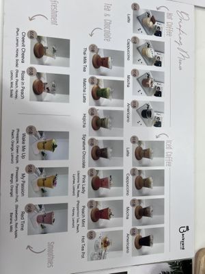 Menu can be replace with oat or soy milk  at Backyard Cafe x TCT in Surat Thani