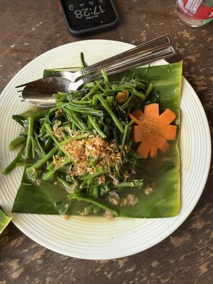 Morning glory  at Khao Sok Rasta Thailand in Khao Sok