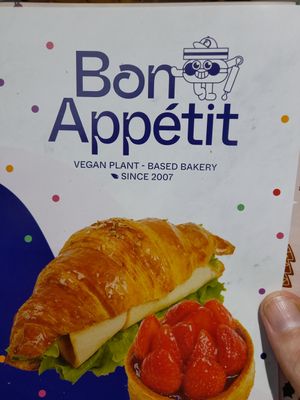 Menu cover at Bon Appetit  in Ho Chi Minh City