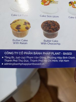 Menu with contact details at Bon Appetit  in Ho Chi Minh City