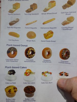 MENU at Bon Appetit  in Ho Chi Minh City