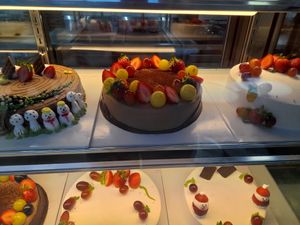 Vegan cakes at Bon Appetit  in Ho Chi Minh City
