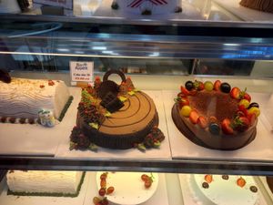 Vegan cakes at Bon Appetit  in Ho Chi Minh City
