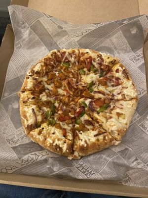 BBQ Jackfruit Pizza  at Moxy in Manchester