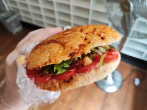 Sandwich at Da Marco in Zurich