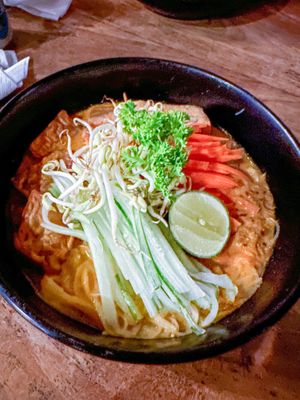 laksa  at Mana Retreat in 