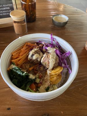 buddha bowl  at Mana Retreat in 
