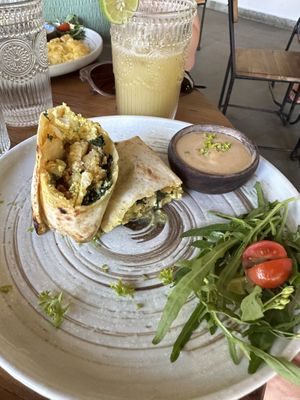 Wrap  at Mana Retreat in 