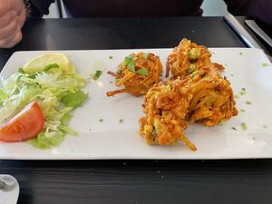 Vegetable pakora   at Taste of India in Isle Of Skye