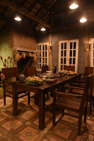 Vegan hotpot at Thong Dong 2 - Vegan Friendly Kitchen in Lao Cai