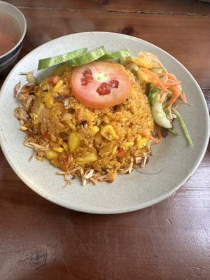 Fried rice  at Thong Dong 2 - Vegan Friendly Kitchen in Lao Cai