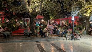  at Millennium Garden in Tirana