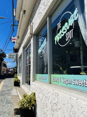 Vegan baked goods  at The Pressure Spot in St Thomas