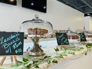 Vegan cakes   at The Pressure Spot in St Thomas