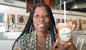 The fresh ginger juice truly was doing the job. at The Pressure Spot in St Thomas