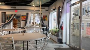 Plenty of space for seating and playing some table games. at The Pressure Spot in St Thomas