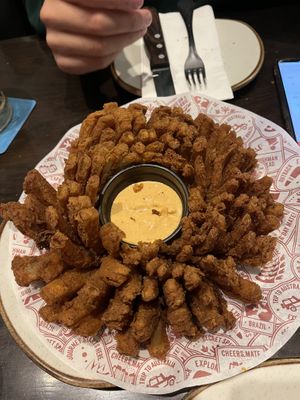   at Outback Steakhouse in Sao Paulo