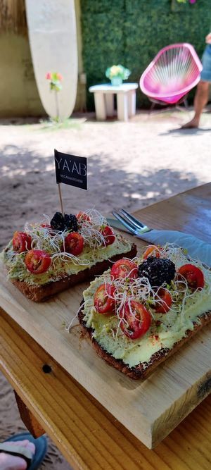   at YAAB Vegan Kitchen in Puerto Escondido