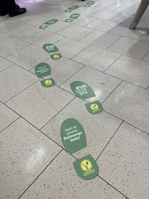 Vegan decor   at REWE Markt Familie Röttcher in Kaarst