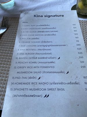   at Kina Kind Cuisine in Pattaya