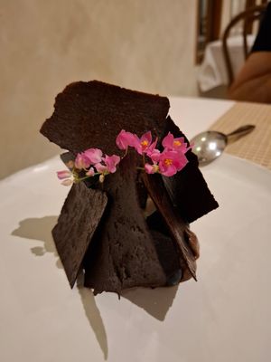 Mousse au chocolat at Kina Kind Cuisine in Pattaya