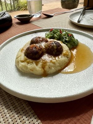 Kina meatballs   at Kina Kind Cuisine in Pattaya