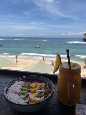 The location / vibe   at Kelly's Warung in Pecatu