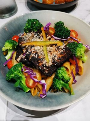 Rasta pasta at Ver De in El Nido