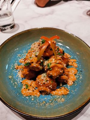 Bang bang tofu at Ver De in El Nido