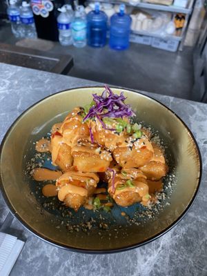 bang bang tofu  at Ver De in El Nido