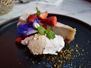 Cheezecake at Ver De in El Nido