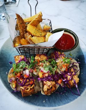 Cajun Tacos at Ver De in El Nido