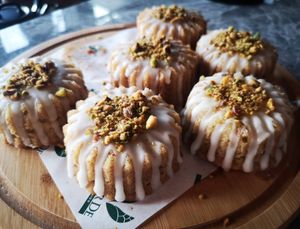 Lemon Cakes - they were delicious!!! at Ver De in El Nido