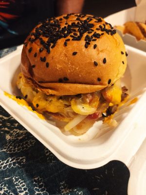 Burguer #Veganuary at Ver De in El Nido