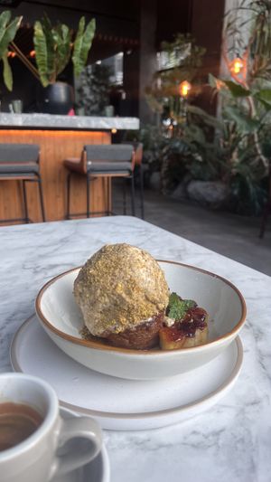 Malva pudding (its hudge, not like usual dessert)  at Ver De in El Nido