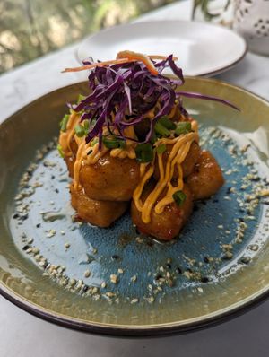 Bang bang tofu at Ver De in El Nido