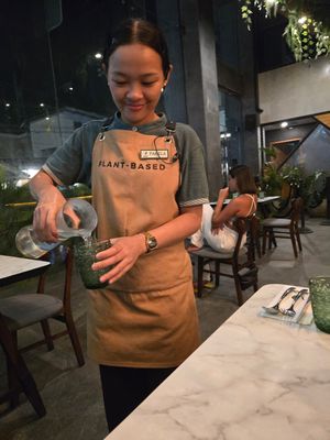 Plant based is clearly announced at Ver De in El Nido