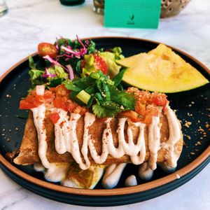 Breakfast burritoos  at Ver De in El Nido