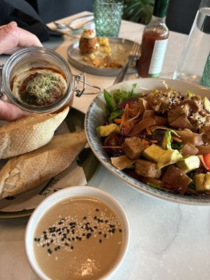 BEYOND MEAT meatball and Asian crunch salad , 10/10  at Ver De in El Nido