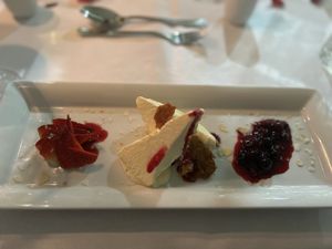 Orangen-Parfait  at Schlosshotel Blankenburg in Blankenburg Harz